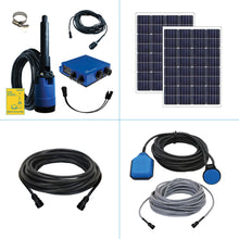 Cargar imagen en el visor de la galería, Sistema de bombeo solar S1-200 HR-14 // - Caudal máx. 18.000 litros/día - Altura máx. 30 metros