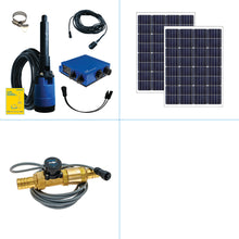 Cargar imagen en el visor de la galería, Sistema de bombeo solar S1-200 HR-23 // - Caudal máx. 27.000 litros/día - Altura máx. 17 metros