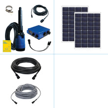Cargar imagen en el visor de la galería, Sistema de bombeo solar S1-200 HR-14 // - Caudal máx. 18.000 litros/día - Altura máx. 30 metros