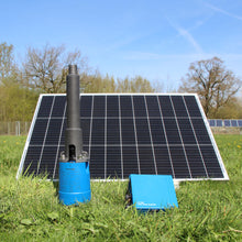 Cargar imagen en el visor de la galería, Sistema de bombeo solar S1-200 HR-14 // - Caudal máx. 18.000 litros/día - Altura máx. 30 metros