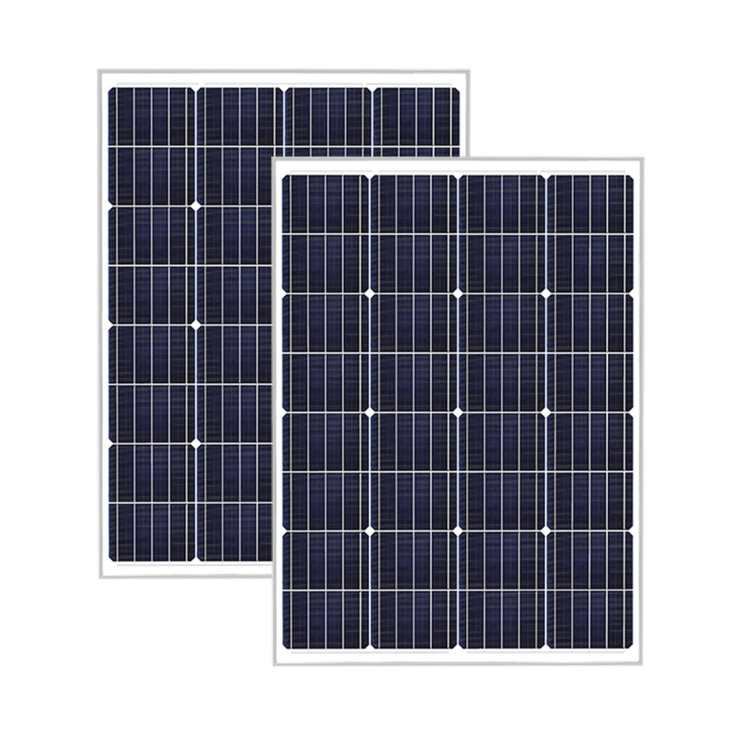 Kit de dos Placas Fotovoltaicas para instalación fija de 200W para S1-200