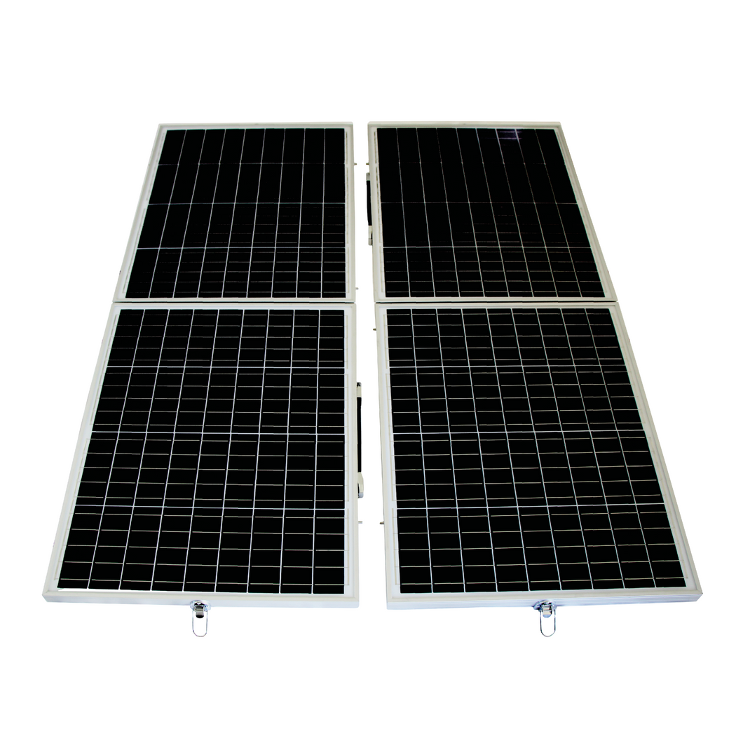 Kit de dos Placas Fotovoltaicas plegables y portátiles de 200W para S1-200