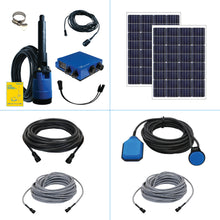 Cargar imagen en el visor de la galería, Sistema de bombeo solar S1-200 HR-23 // - Caudal máx. 27.000 litros/día - Altura máx. 17 metros
